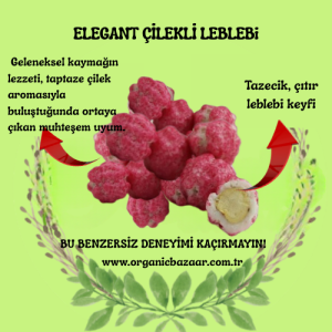 Sıradan leblebiyi unutun! Çilekli Leblebi ile damaklarınızı şımartmaya hazır olun. Geleneksel leblebinin çıtır çıtır lezzeti, taptaze çilek aromasıyla buluştuğunda ortaya çıkan bu muhteşem uyuma bayılacaksınız!