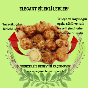 Trileçenin o eşsiz, sütlü ve tatlı lezzeti şimdi çıtır leblebiyle buluştu