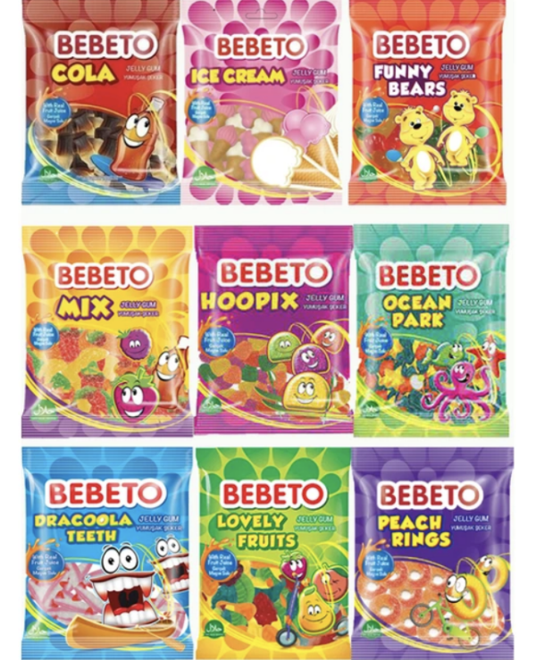 Bebeto Karma 9 Adet X80 gr Jelibon Paket
