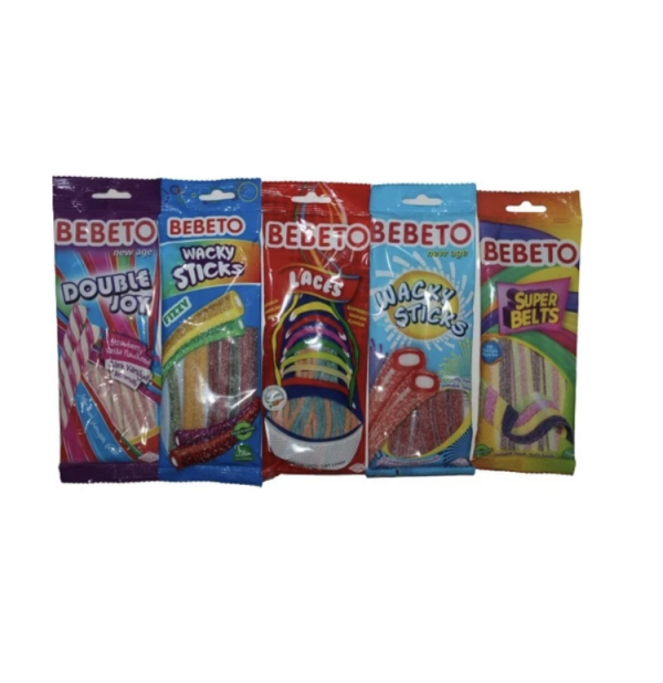 Bebeto Ekşi Jelibon 5'li Set